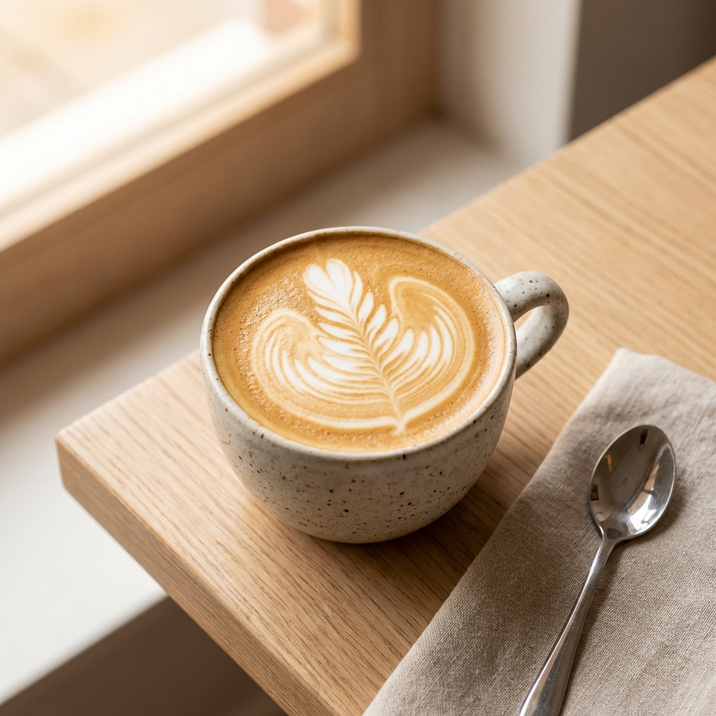 Perfect flat white technique