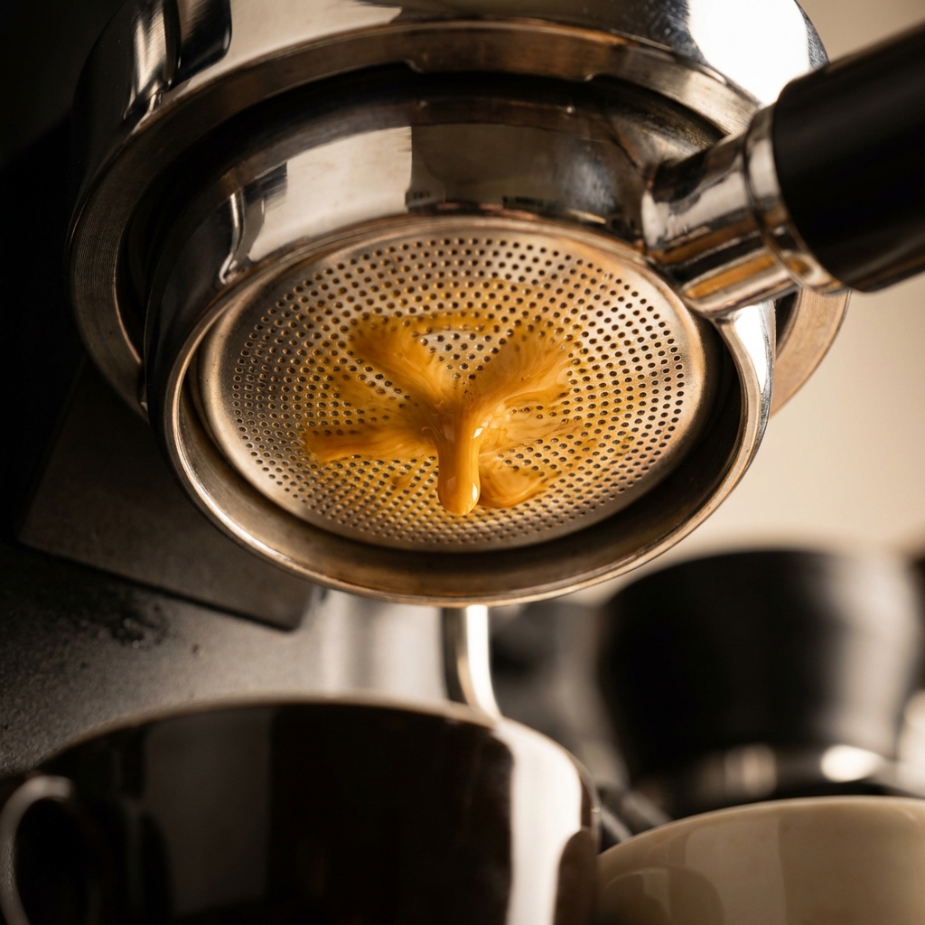 High extraction espresso baskets