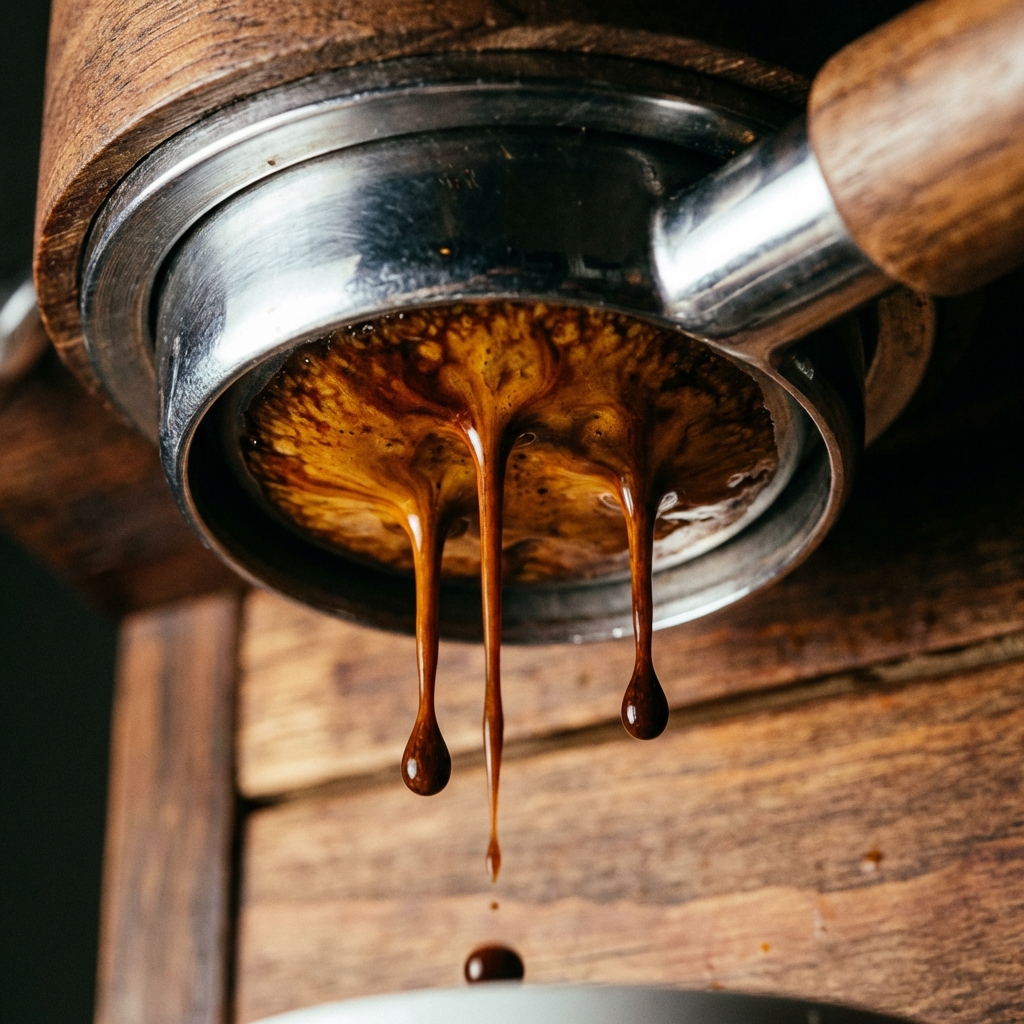 Espresso pre-infusion shot