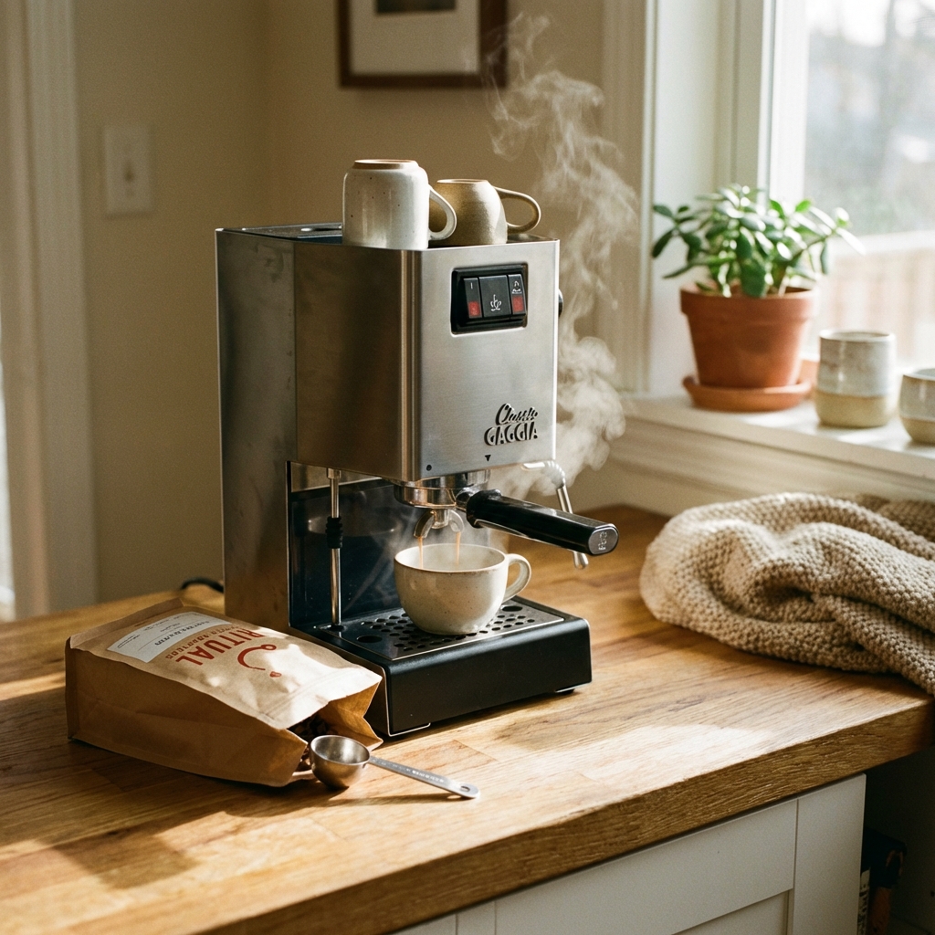 Colombian Dark on Rancilio Silvia