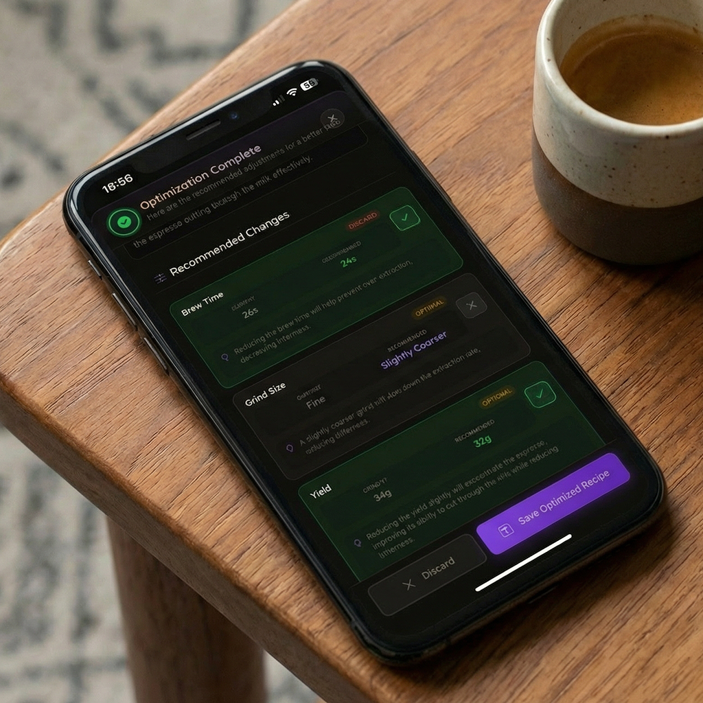 Step 3: Optimize and dial-in your shot
